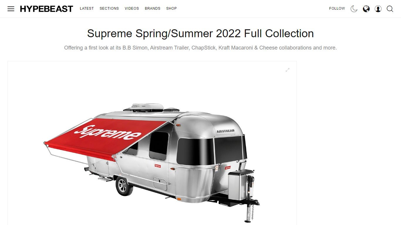 Supreme Spring/Summer 2022 Full Collection | HYPEBEAST