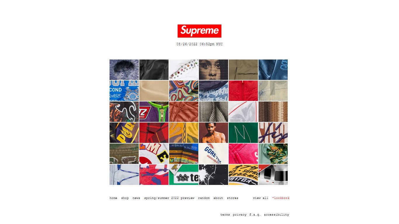 Supreme spring/summer 2022 preview